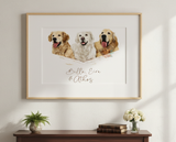 Ilustración Realista: "Rocco Friends"