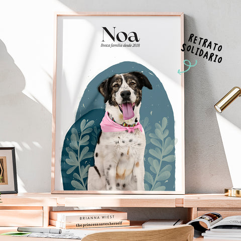 Retrato Solidario: "Noa" de Protectora de Animales de Málaga