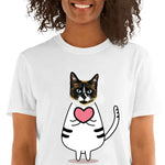 Camiseta Gato Enamorao