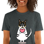 Camiseta Gato Enamorao