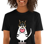 Camiseta Gato Enamorao