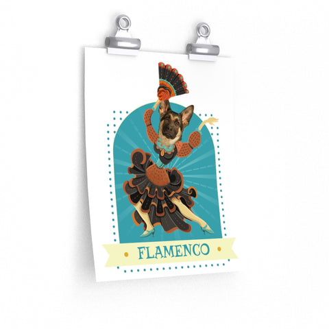 Ilustración Diseño Flamenco