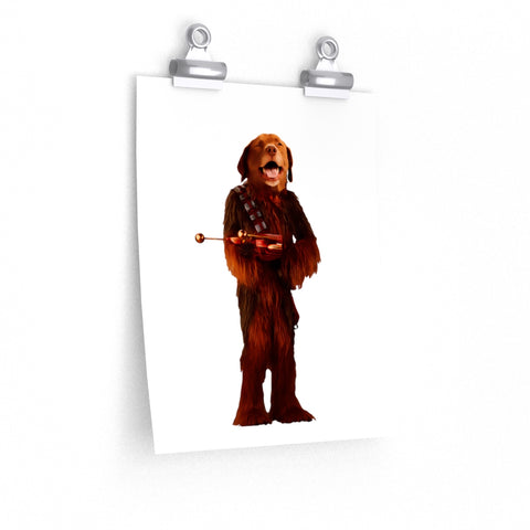 Ilustración Diseño Chewbacca