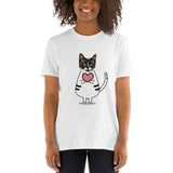 Camiseta Gato Enamorao